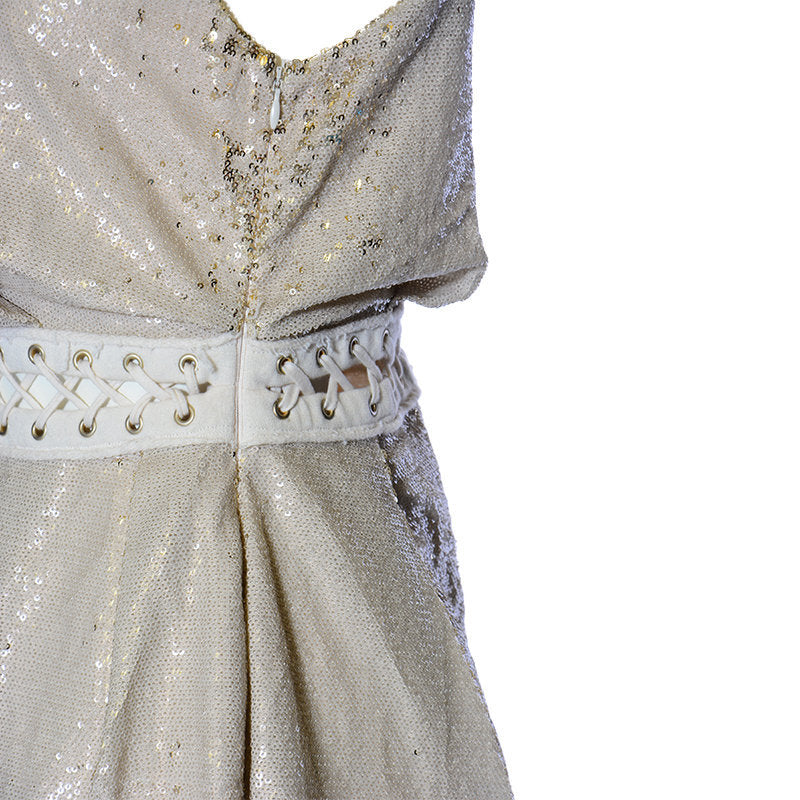 DIESEL D BOOKIE Womens Dress Sleeveless Midi Shiny Summer Party Wear Pink Dress