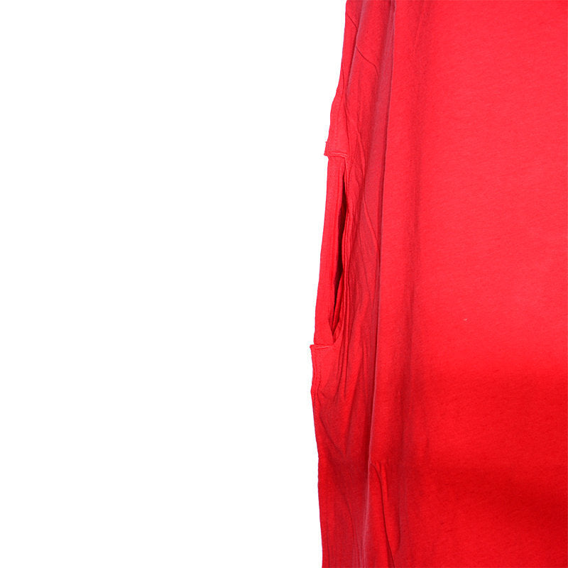DIESEL D ISBEL Womens Dress Oversized Plain Sleeveless Summer Party Wear Red Top