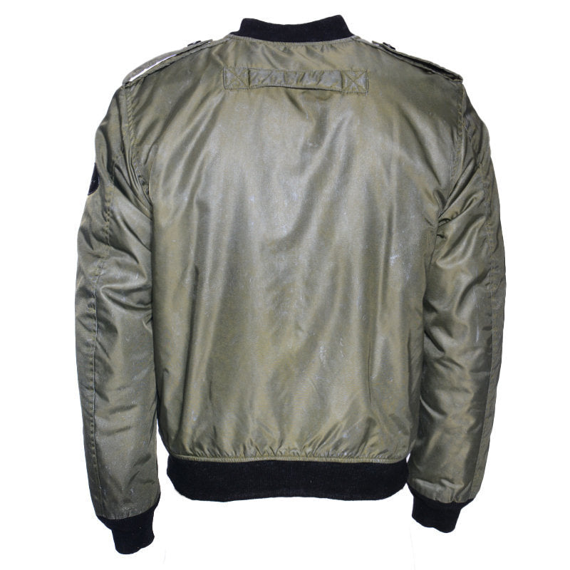 DIESEL J ZEALAND Mens Bomber Jacket Padded Quilted Winter Outwear Casual Coat