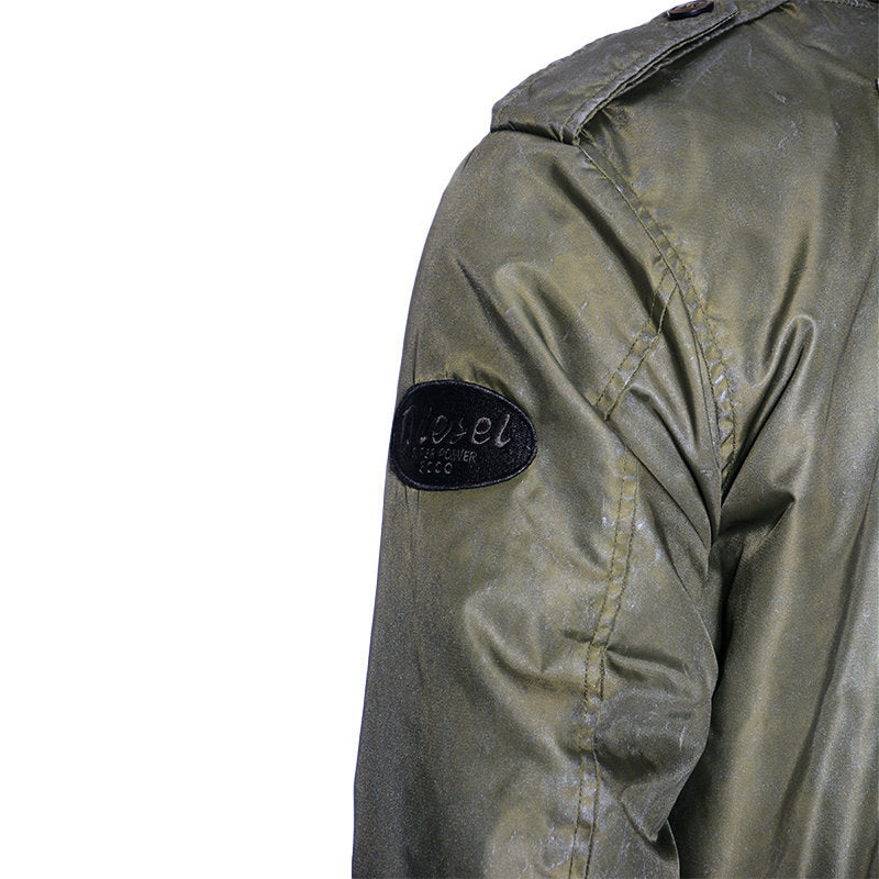 DIESEL J ZEALAND Mens Bomber Jacket Padded Quilted Winter Outwear Casual Coat