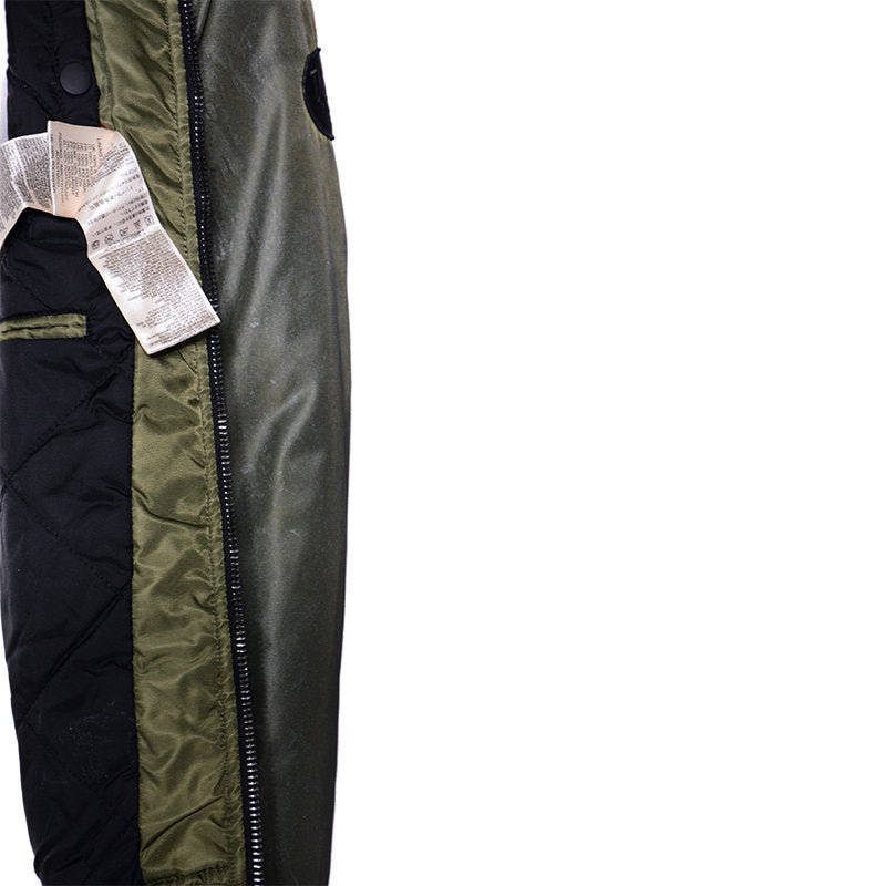 DIESEL J ZEALAND Mens Bomber Jacket Padded Quilted Winter Outwear Casual Coat