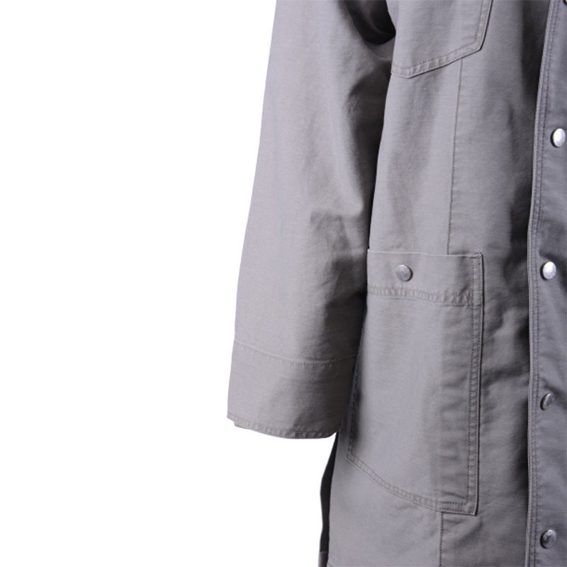 DIESEL PROTO 5 Womens Parka Jacket Padded Quilted Long Casual Winter Khaki Coat