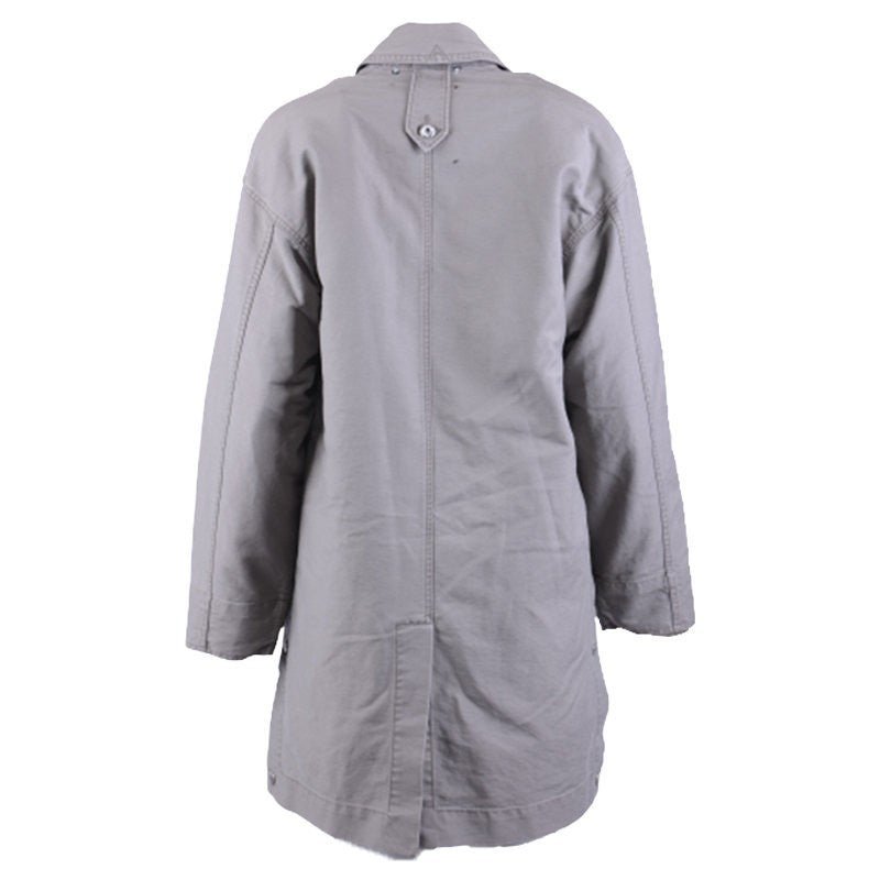 DIESEL PROTO 5 Womens Parka Jacket Padded Quilted Long Casual Winter Khaki Coat