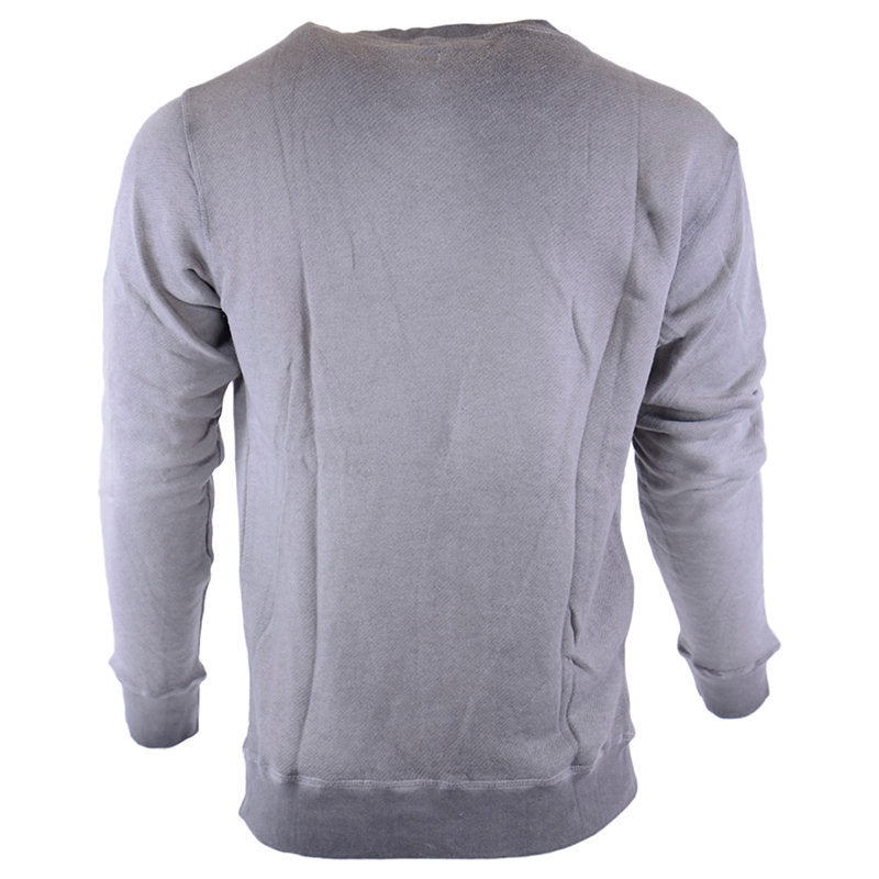 DIESEL S JOE AD Mens Sweatshirt Crew Neck Casual Jumper Pullover Grey Cardigan