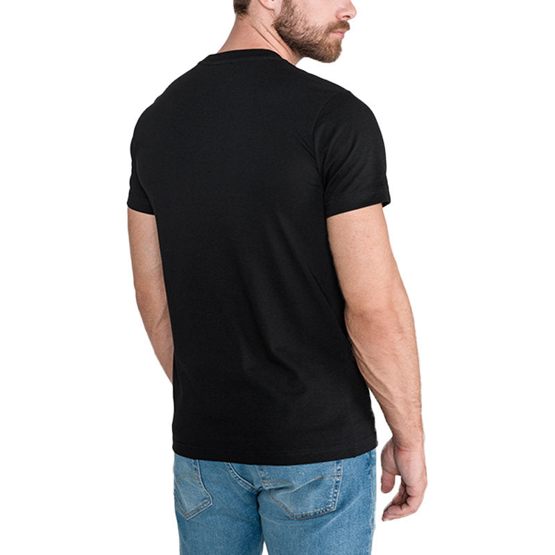 DIESEL T DIEGO BX2 Mens T-Shirt Crew Neck Short Sleeve Casual Black Cotton Tee