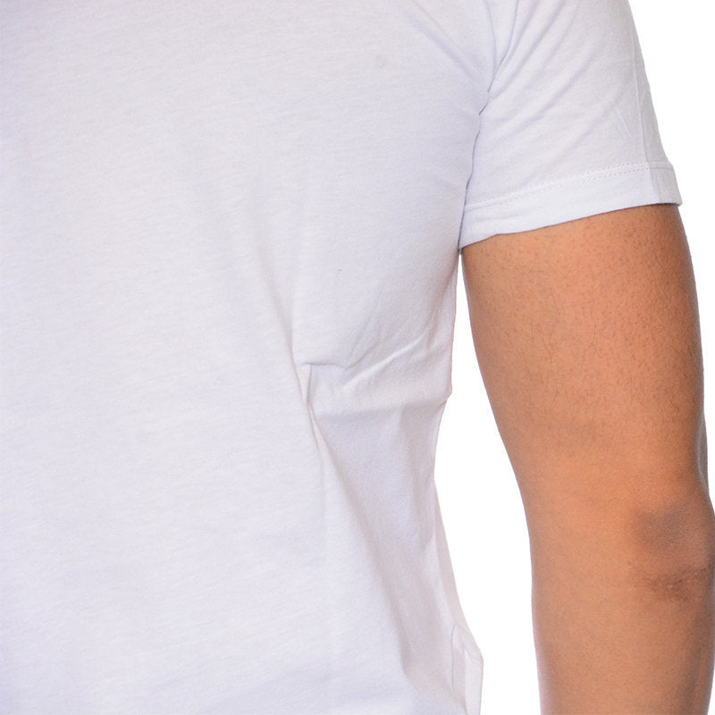 DIESEL T FEDDO Mens T Shirt Crew Neck Short Sleeve Cotton White Mohawk Print Tee