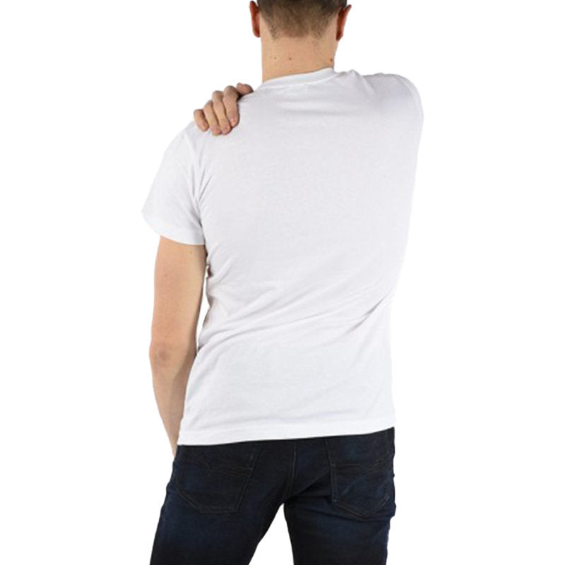 DIESEL Mens T Shirts T LOGYS HEMD Crew Neck Short Sleeve Casual White Summer Tee
