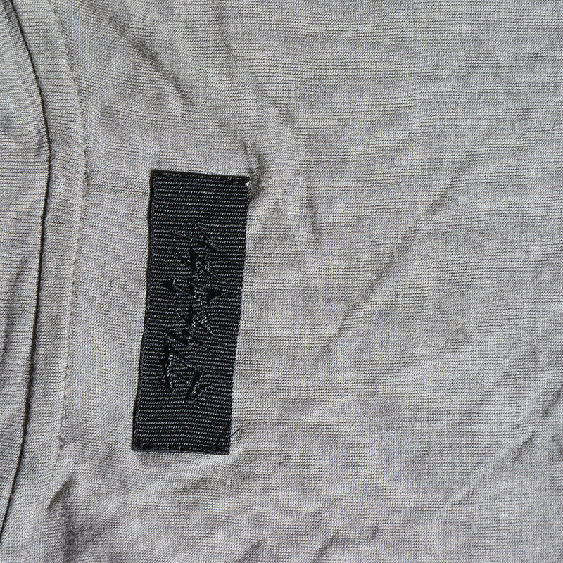 DIESEL T SAVAH A Womens Long Top Crew neck Short Sleeve Rayon Viscose Grey Dress