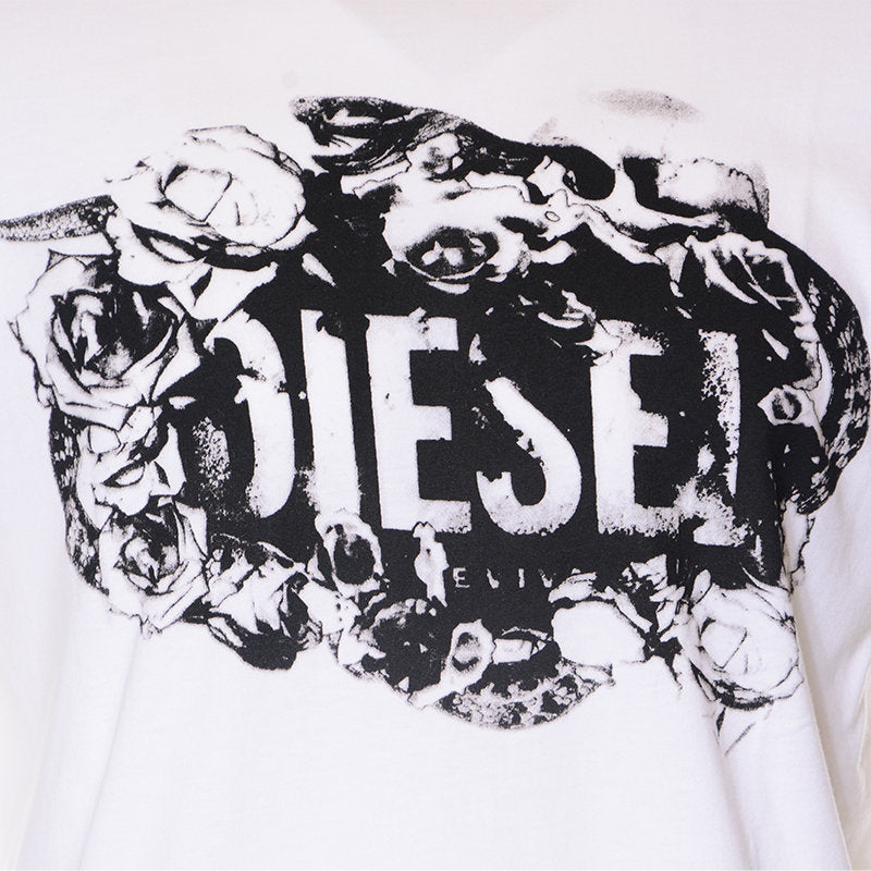DIESEL T8 DIESEL 0W91B Mens T Shirt Crew Neck Short Sleeve Casual Cotton Tee New