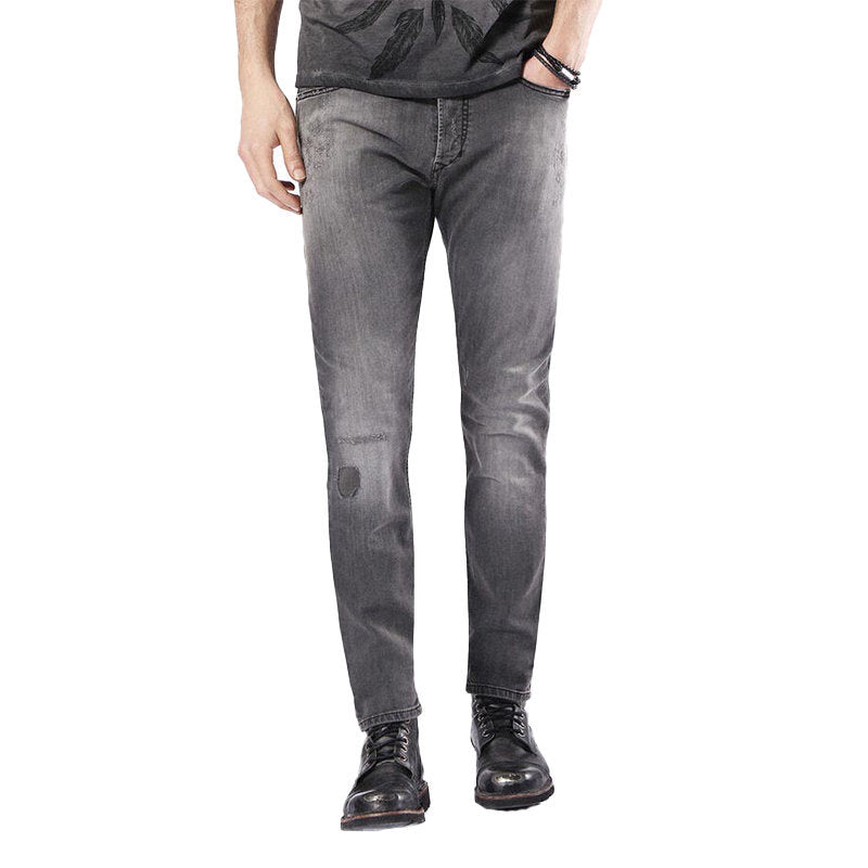 DIESEL TEPPHAR 0674U Mens Denim Jeans Slim Fit Carrot Leg Stretch Distressed DNA
