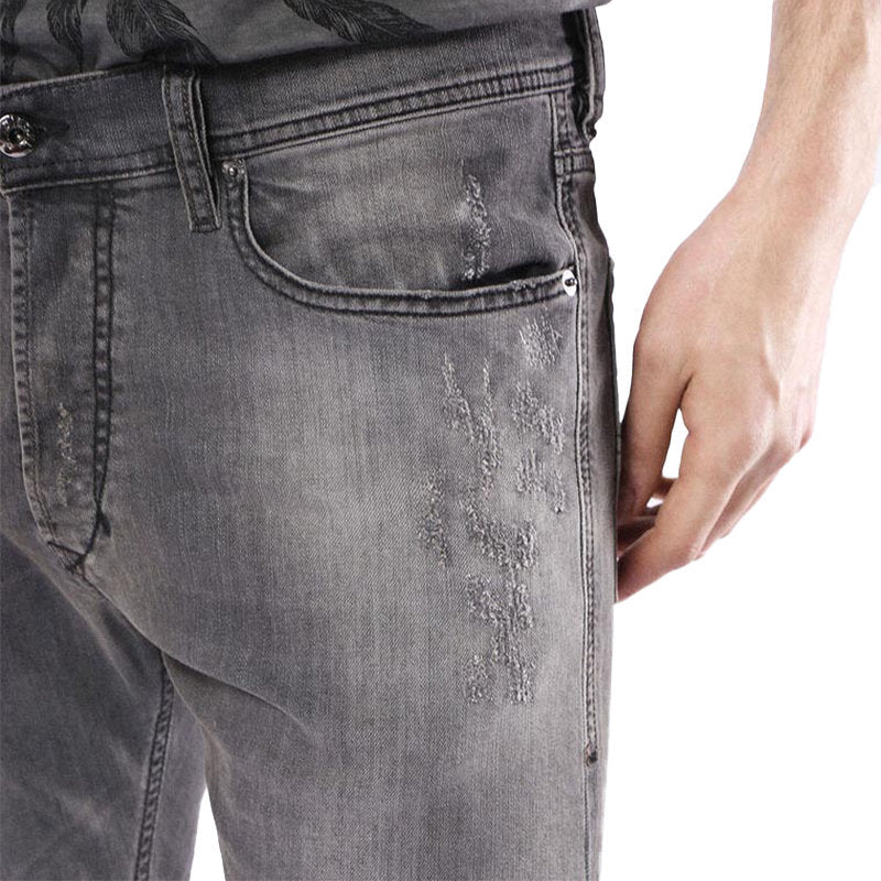 DIESEL TEPPHAR 0674U Mens Denim Jeans Slim Fit Carrot Leg Stretch Distressed DNA
