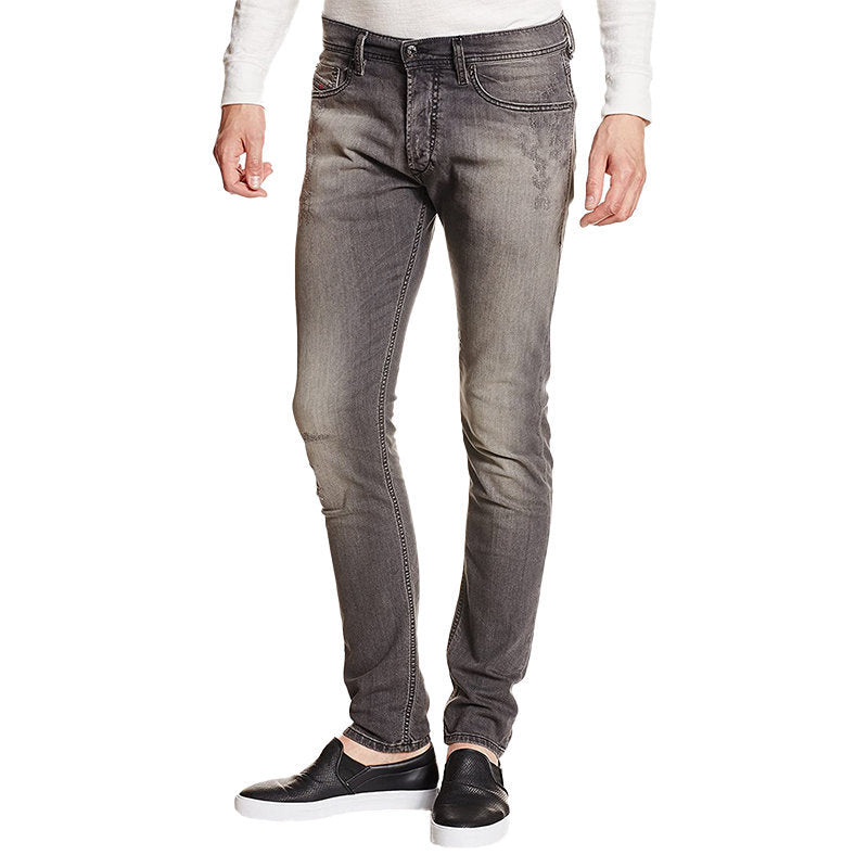 DIESEL TEPPHAR 0674U Mens Denim Jeans Slim Fit Carrot Leg Stretch Distressed DNA