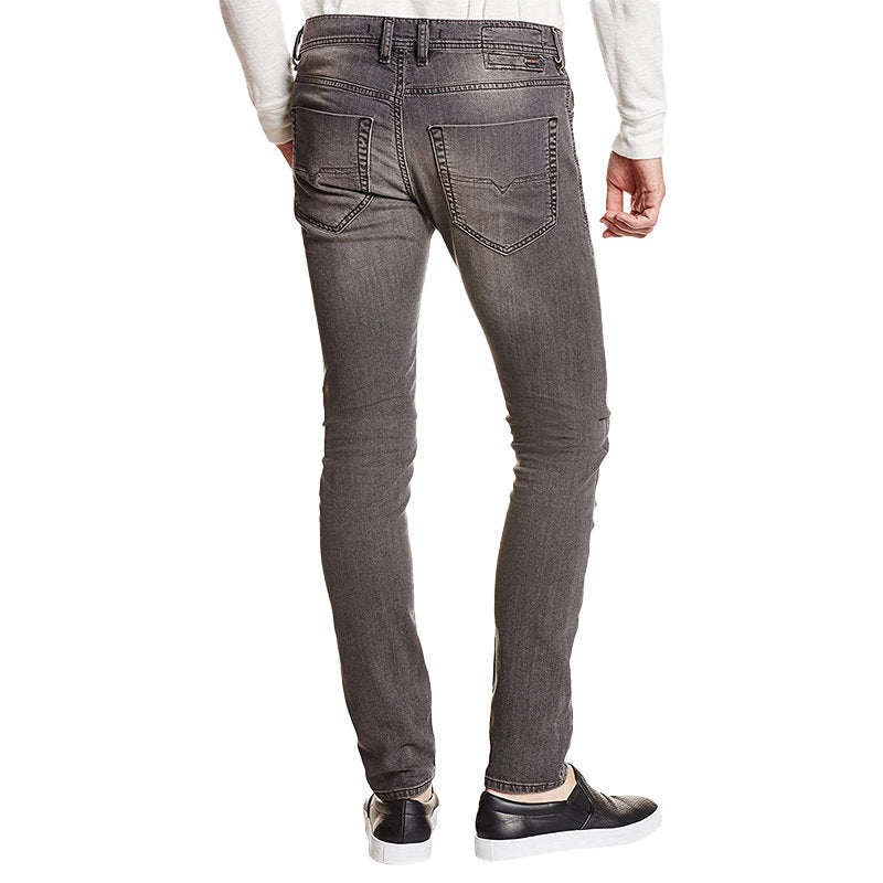 DIESEL TEPPHAR 0674U Mens Denim Jeans Slim Fit Carrot Leg Stretch Distressed DNA