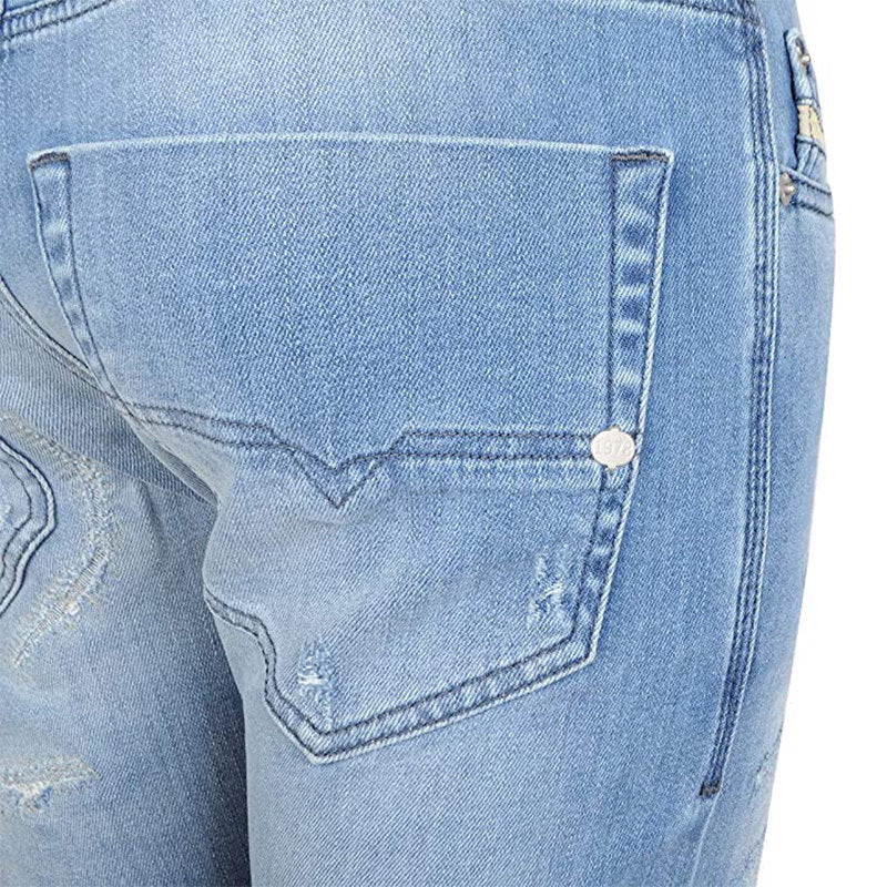 DIESEL TEPPHAR 084GI Mens Denim Jeans Slim Fit Tapered Distressed Casual Pants