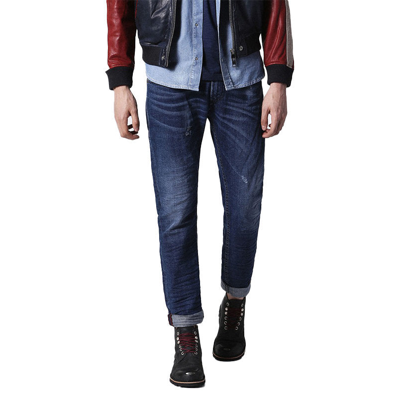 DIESEL THOMMER 084GS Mens Denim Jeans Stretch Slim Fit Skinny Distressed Pants