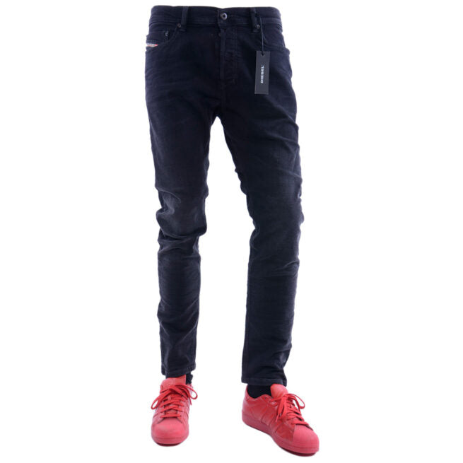 DIESEL TEPPHAR R06C7 Mens Denim Jeans Stretch Slim Fit Carrot Casual Denim Pants