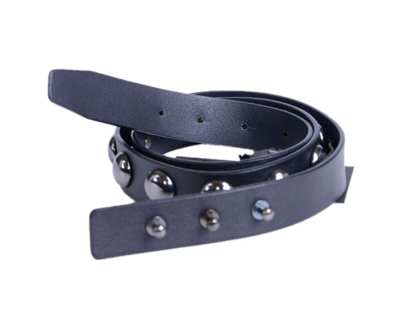 DIESEL BLACK GOLD BALCAR Womens Belts Genuine Cowhide Leather Black