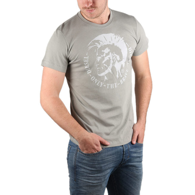 DIESEL T HEAD PS Mens T Shirts Short Sleeve Crew Neck Casual Summer Cotton Tee