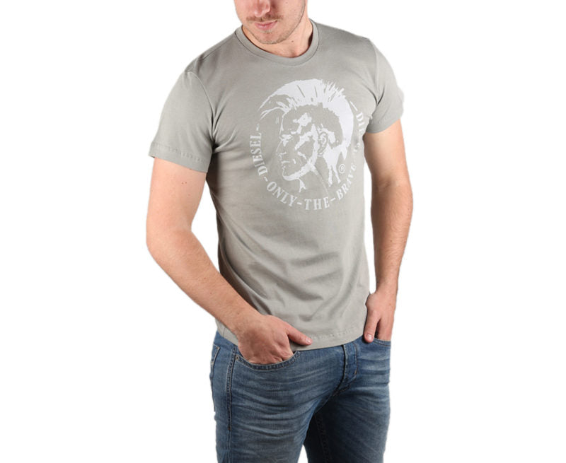DIESEL T HEAD PS Mens T Shirts Short Sleeve Crew Neck Casual Summer Cotton Tee