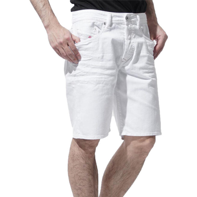 DIESEL BUSTSHORT 0689H Mens Denim Jeans Shorts Distressed Casual Summer Outwear