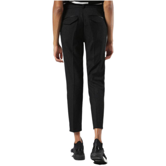 DIESEL P Theas Pants AW 16 W24 - W32 Womens Chino Trousers Black Slim Fit Skinny Leg