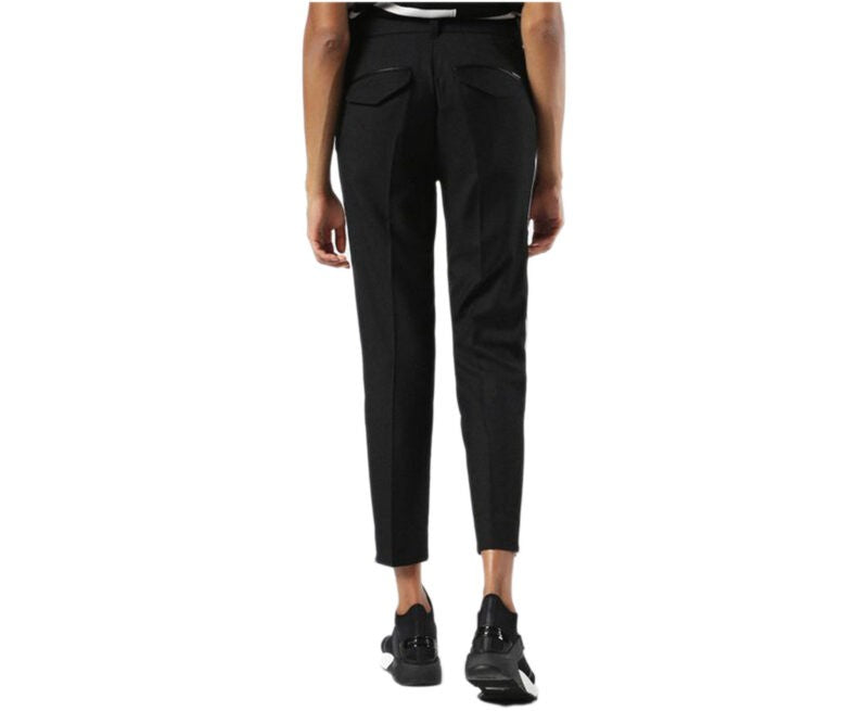 DIESEL P Theas Pants AW 16 W24 - W32 Womens Chino Trousers Black Slim Fit Skinny Leg