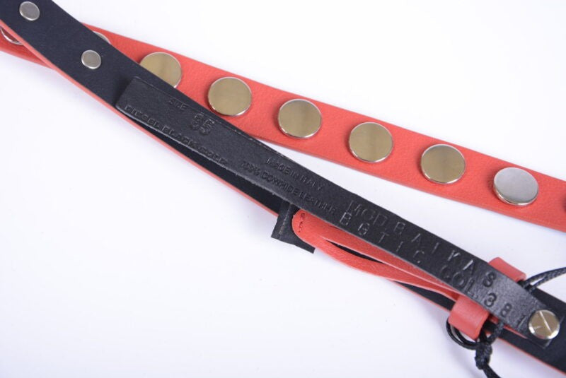 DIESEL BLACK GOLD BGTIC Womens Belts Size 85cm Genuine Cowhide Leather