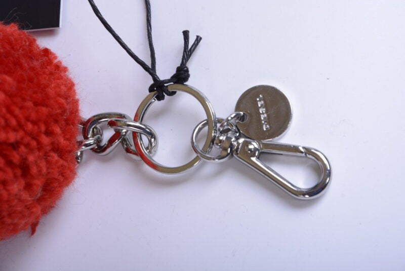 DIESEL Womens Keyring Fob Stainless Steel Ladies Girls Red Key Holder