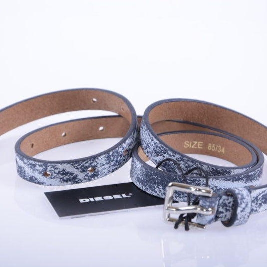 DIESEL Womens Belts Genuine Cow Leather Multi Casual Waist Belt