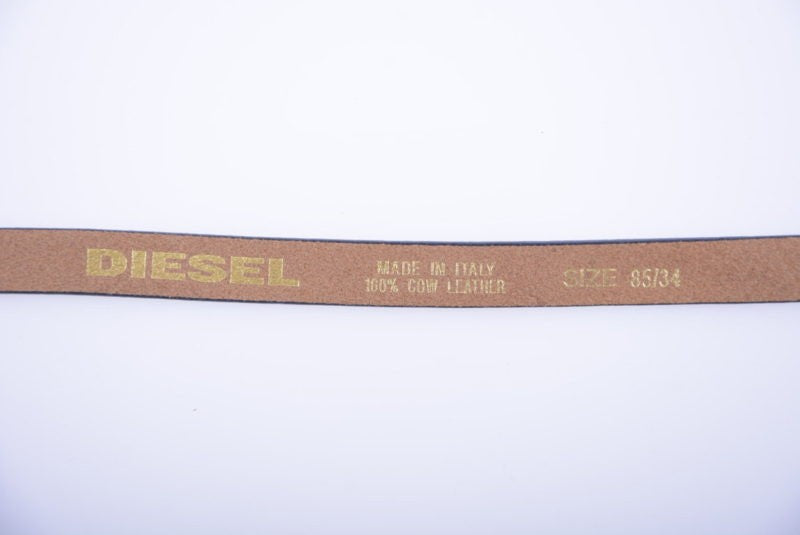 DIESEL Womens Belts Genuine Cow Leather Multi Casual Waist Belt