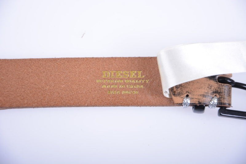 DIESEL BBALL CINTURA Womens Belts Genuine Cow Leather Waist Belt E5-2649