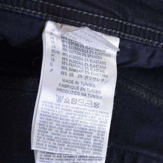 DIESEL TEPPHAR R06C7 Mens Denim Jeans Stretch Slim Fit Carrot Casual Denim Pants