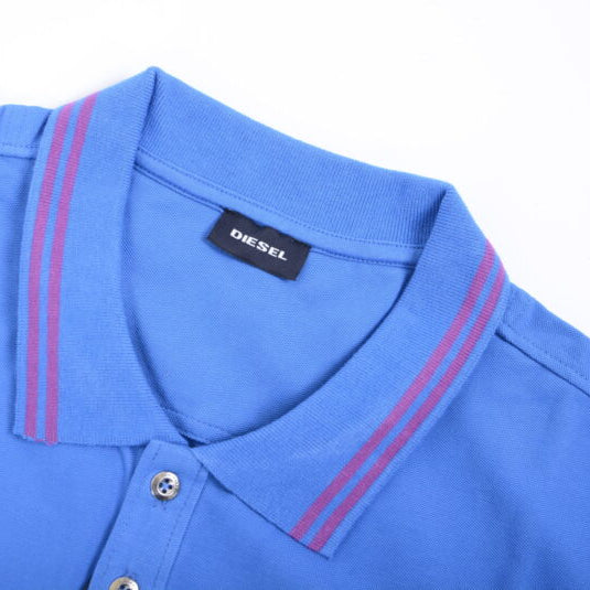 DIESEL Mens Polo Shirt Navy Black Grey Blue Classic Golf T-Shirt Size S M L XL