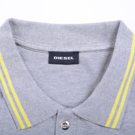 DIESEL Mens Polo Shirt Navy Black Grey Blue Classic Golf T-Shirt Size S M L XL