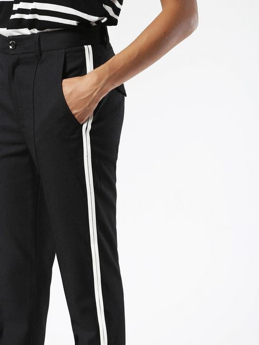 DIESEL P Theas Pants AW 16 W24 - W32 Womens Chino Trousers Black Slim Fit Skinny Leg