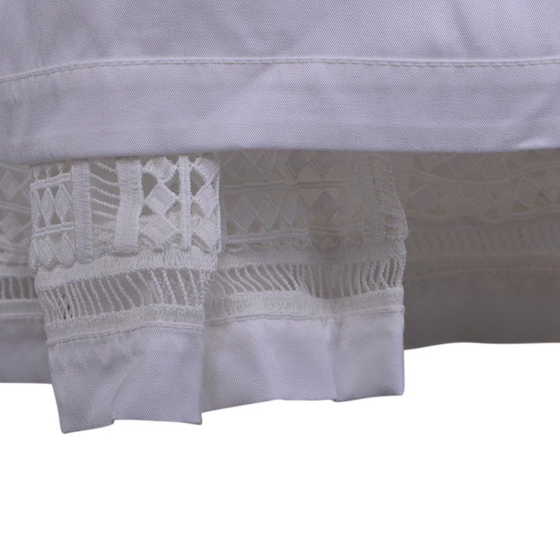 DIESEL BLACK GOLD DAZEN BGMBG Womens Dress Maxi Long Dress White Short Sleeve