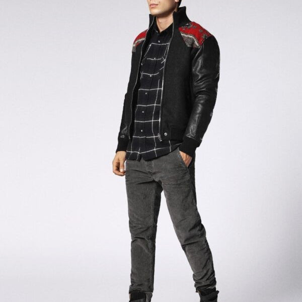 DIESEL KAKEE 003W4 Mens Chino Trousers Stretch Regular Fit Carrot Casual Pants