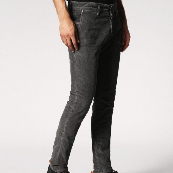 DIESEL KAKEE 003W4 Mens Chino Trousers Stretch Regular Fit Carrot Casual Pants